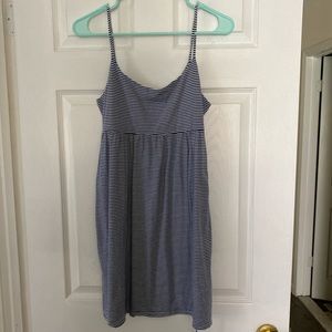 Striped babydoll dress